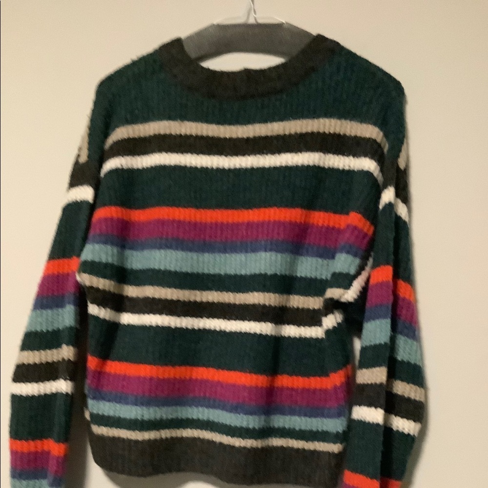 American Eagle Outfitters Multicolor Striped Sweater - Picture 2 of 2